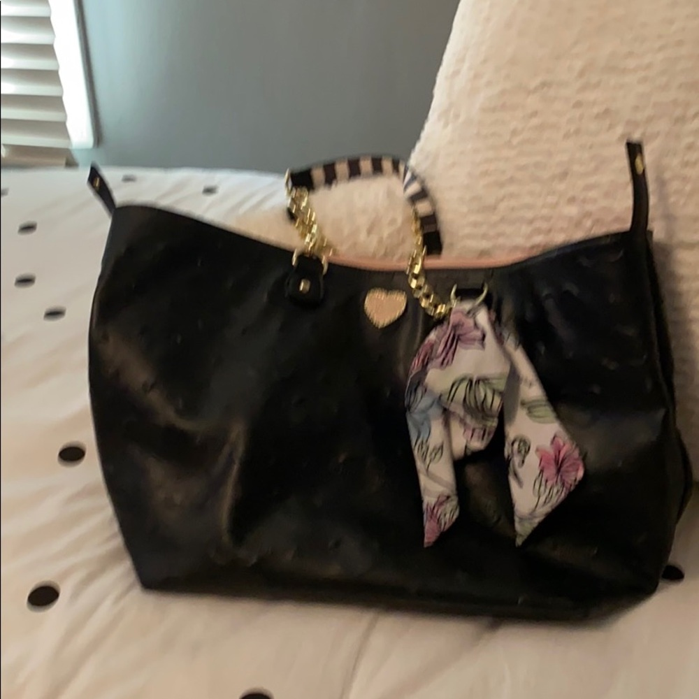 Large Betsy Johnson bag/tote